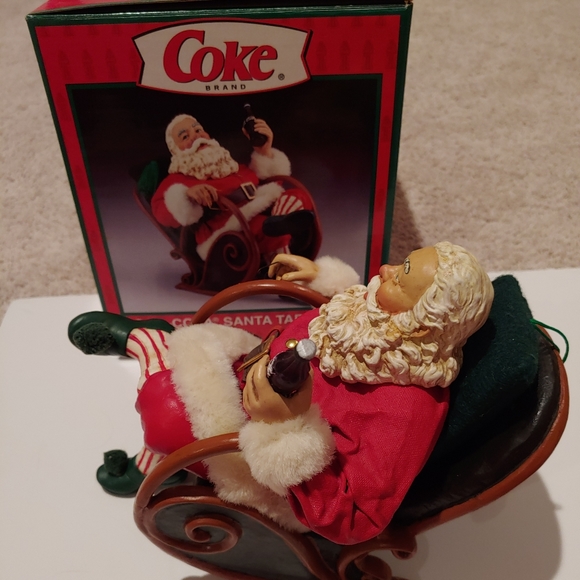 Vintage Santa Coca Cola Christmas Coke Holiday - Picture 4 of 12